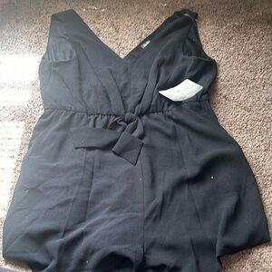 BLACK ROMPER JUMPSUIT XXL